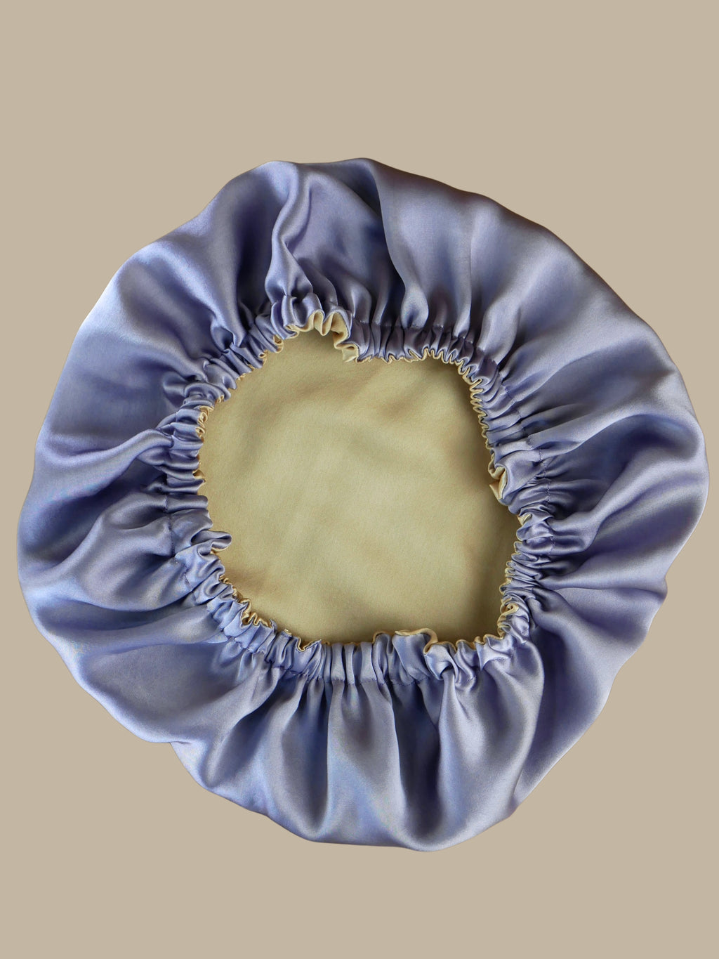 Wendbare Double Layer Seiden-Schlafhaube aus 16 Momme Ahimsa Seide | SILKZzz