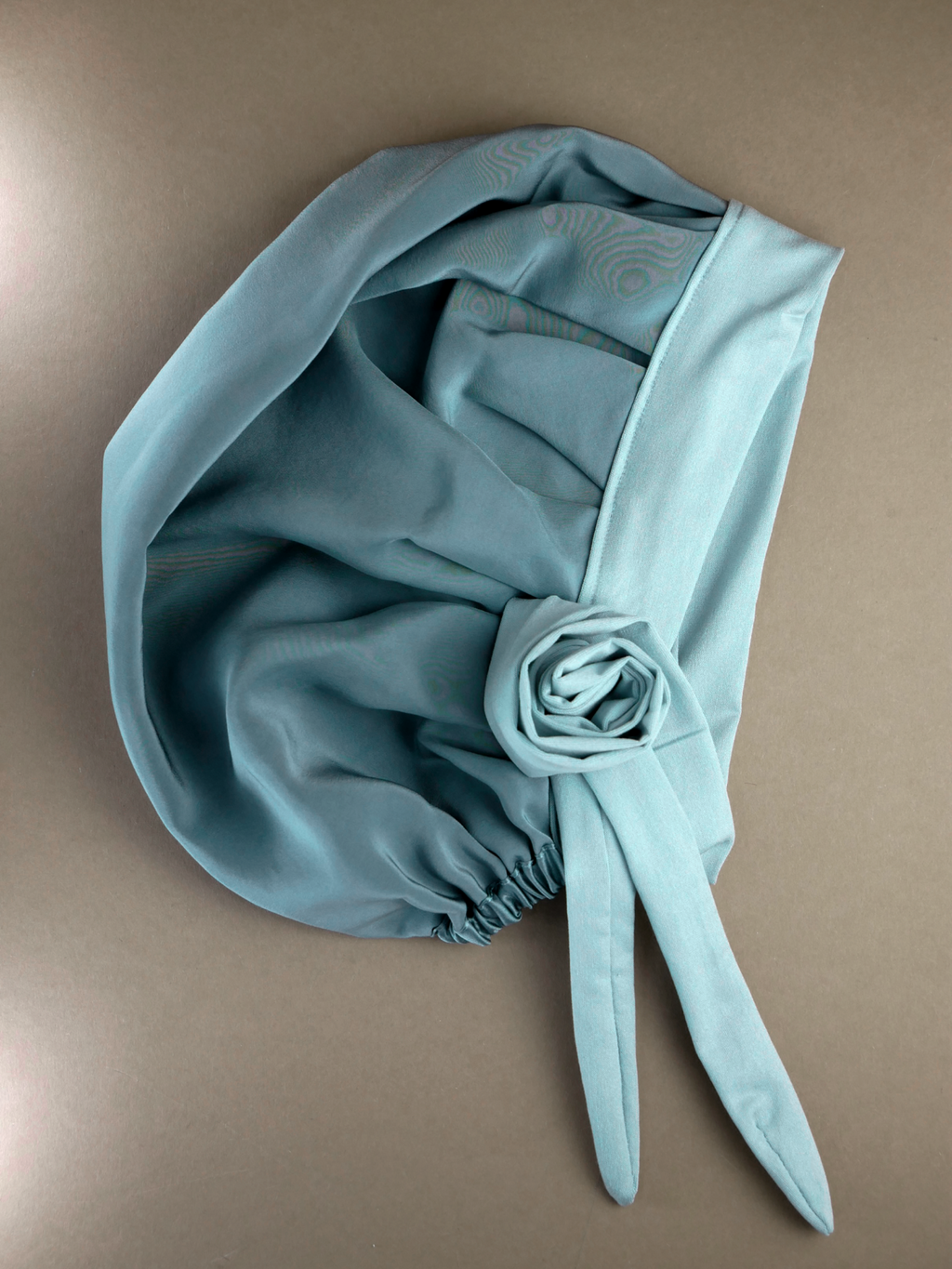 One Layer Seiden-Schlafhaube mit Band aus Ahimsa Seide – 21/40 Momme | SILKZzz