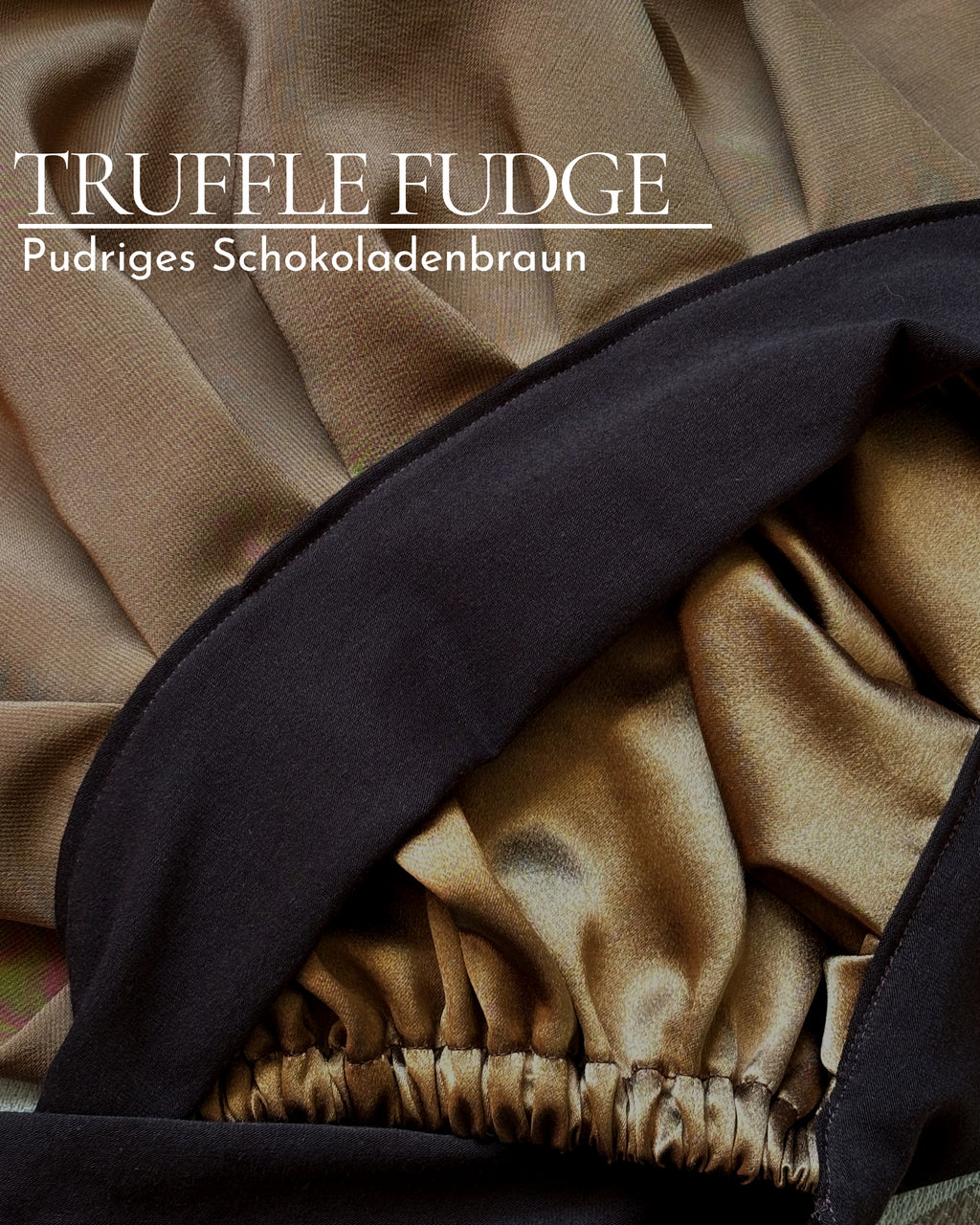 One Layer Seiden-Schlafhaube mit Band aus Ahimsa Seide – 21/40 Momme | SILKZzz