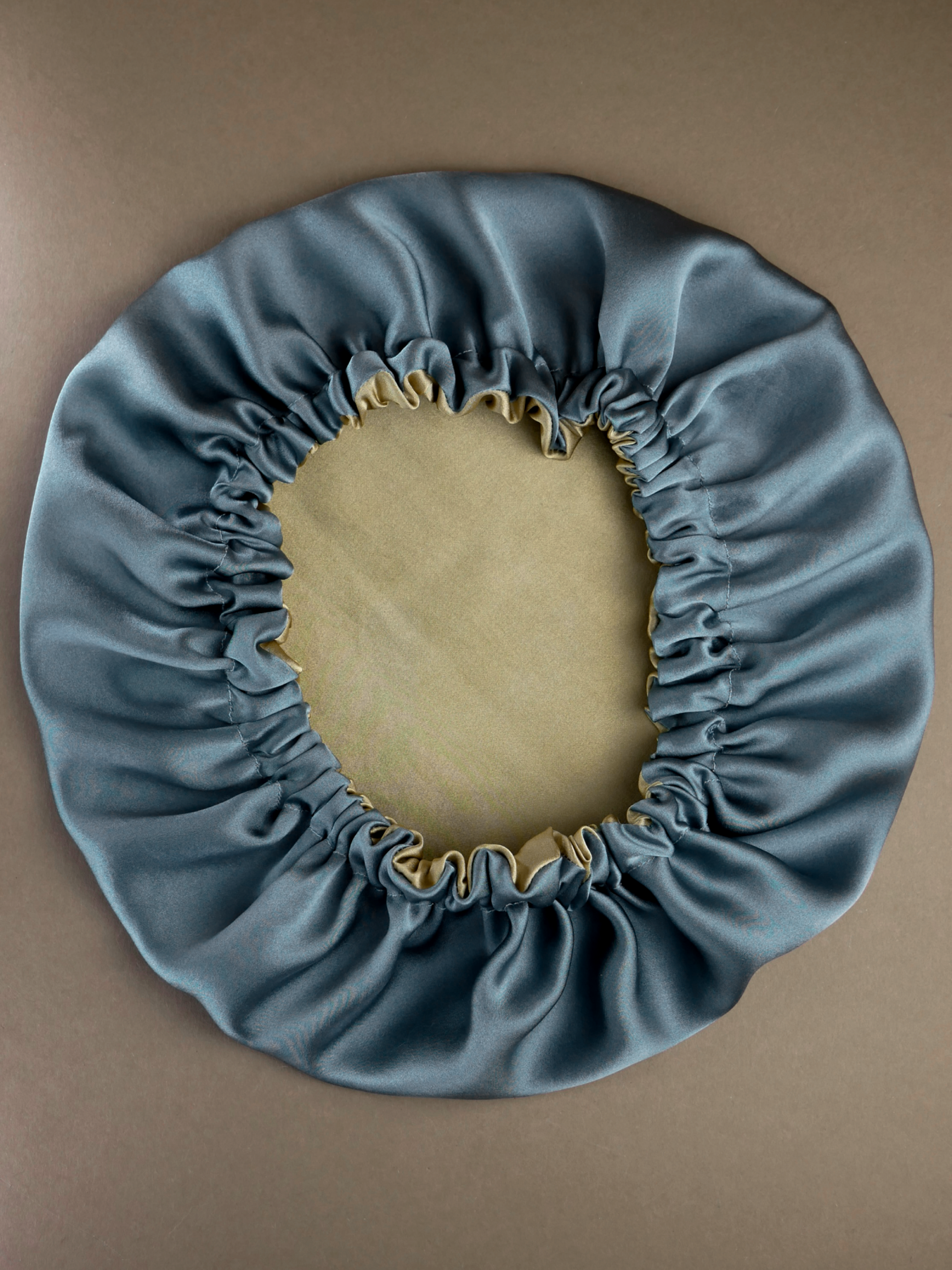 Double Layer Seiden-Schlafhaube aus Ahimsa Seide – wendbar, 16 Momme | SILKZzz