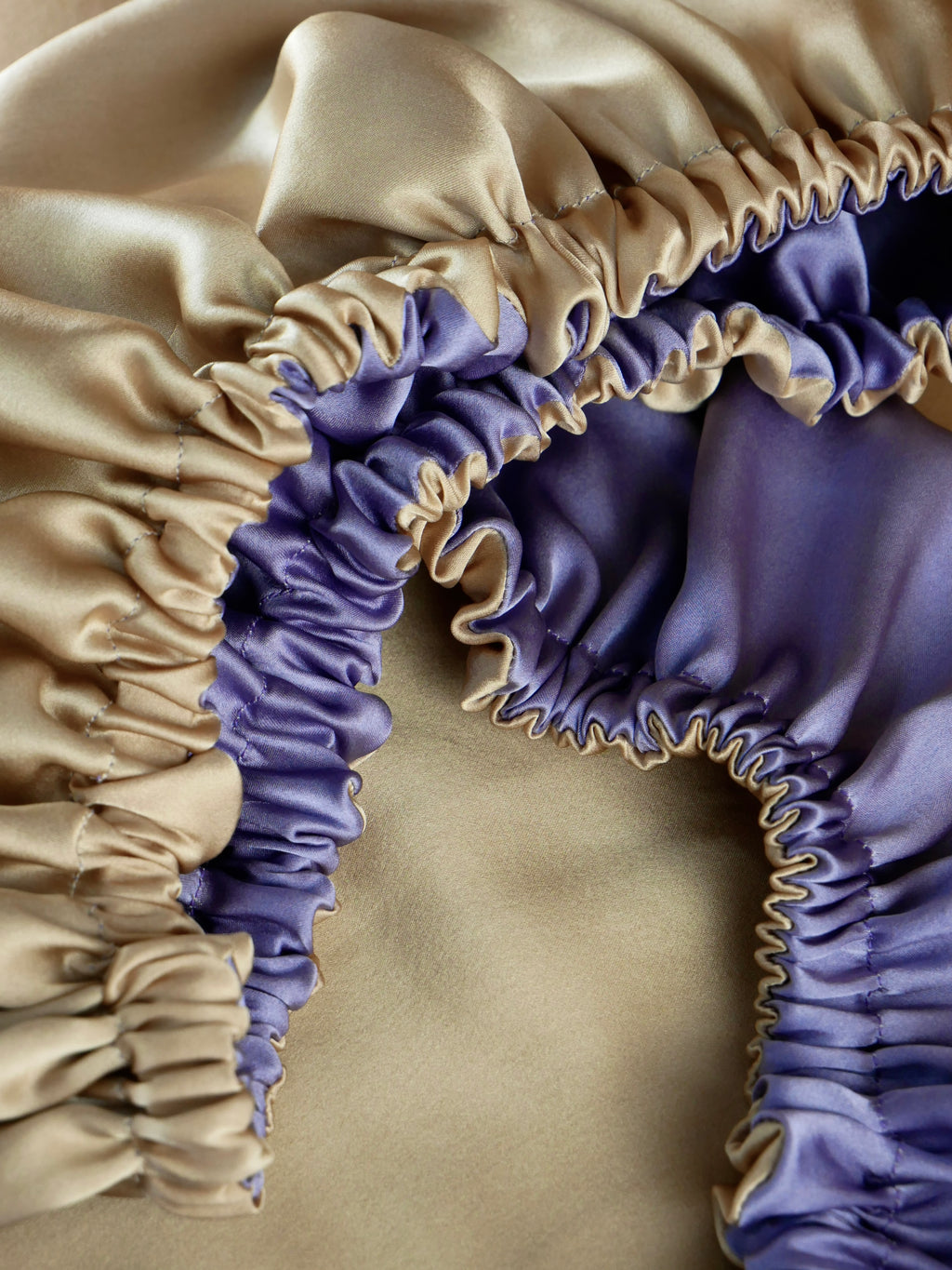 Double Layer Seiden-Schlafhaube aus Ahimsa Seide – wendbar, 16 Momme | SILKZzz