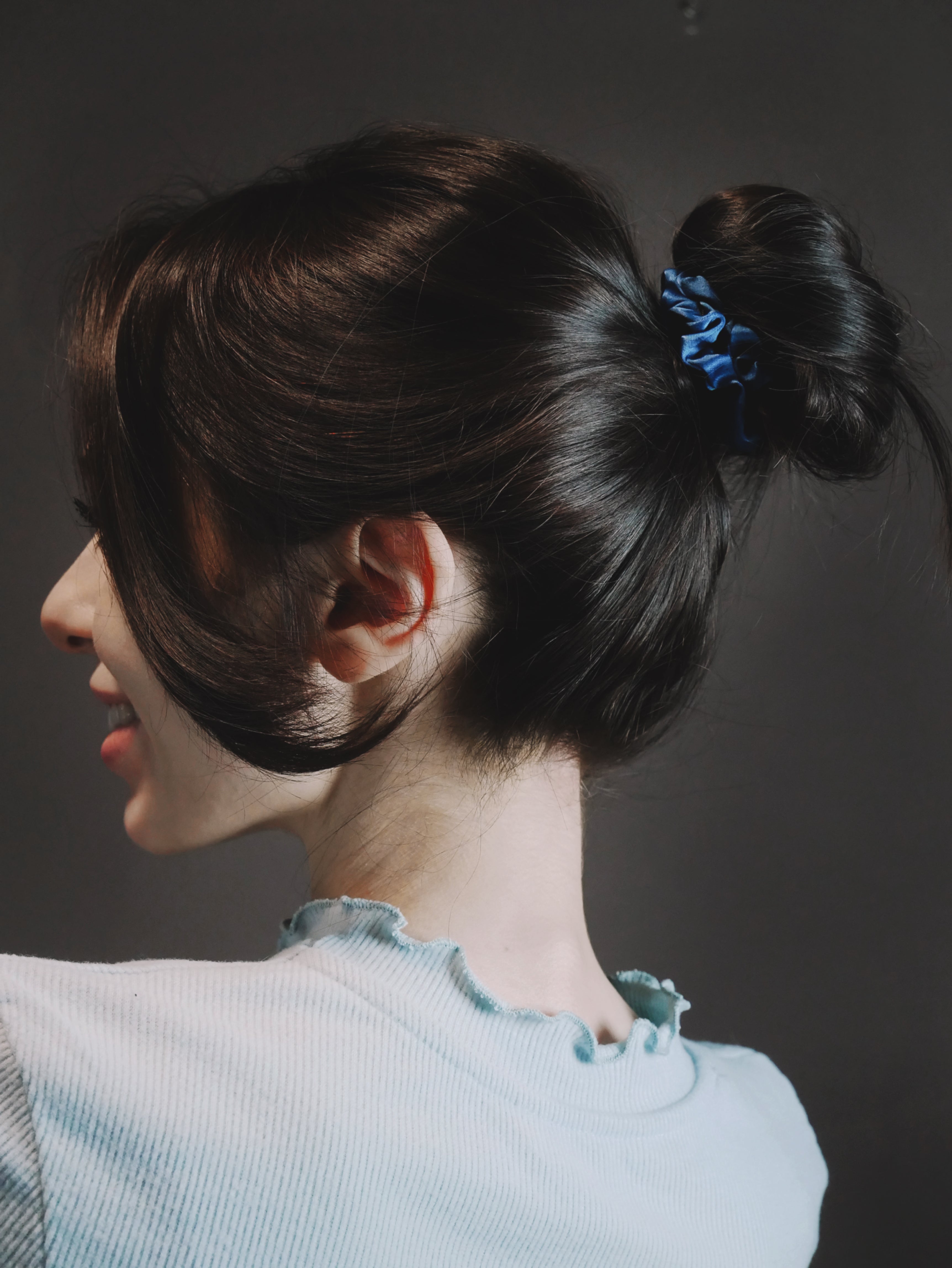 Seiden-Scrunchie aus Ahimsa Seide – 21 Momme, haarschonend & sanft | SILKZzz