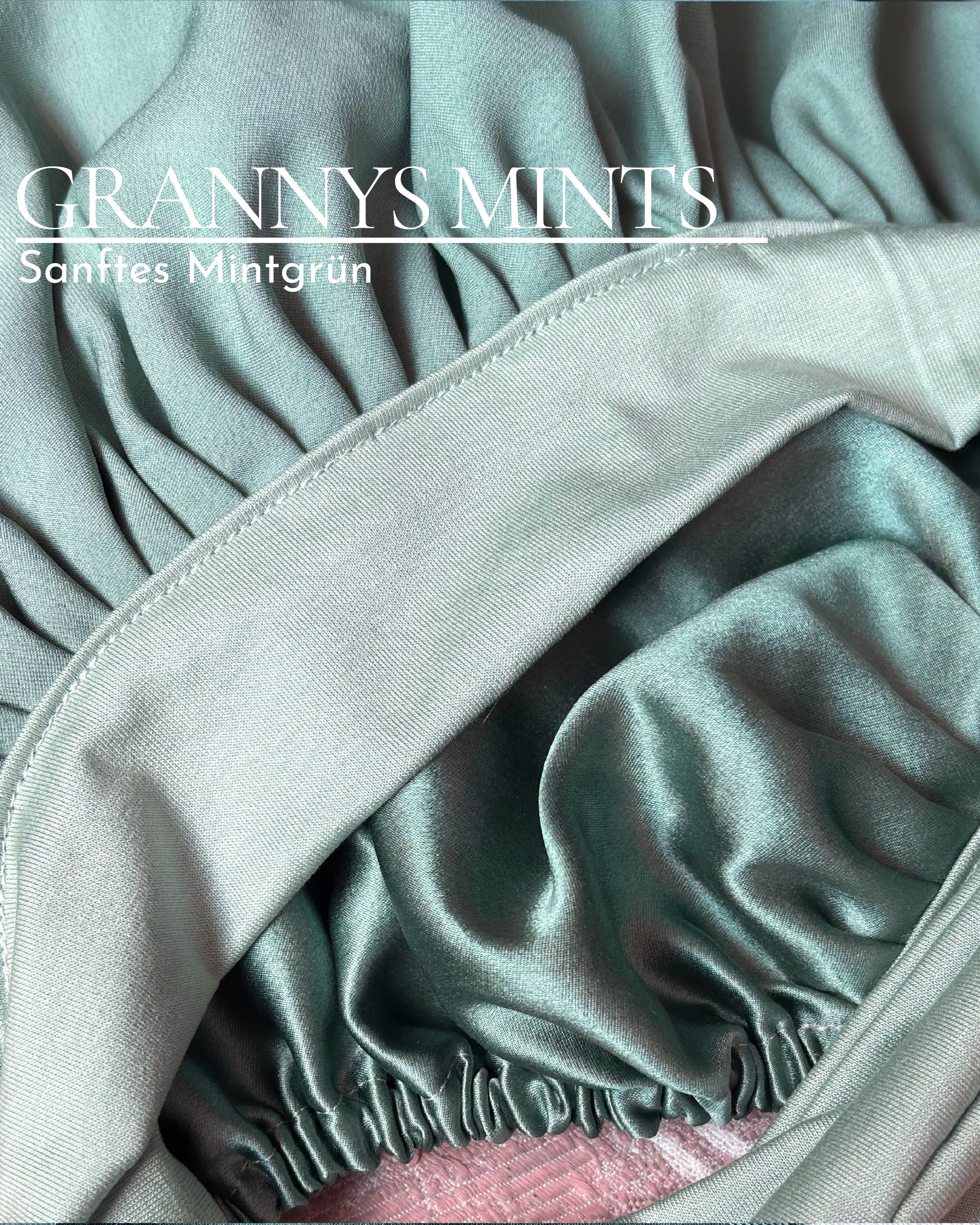 One Layer Seiden-Schlafhaube mit Band aus Ahimsa Seide – 21/40 Momme | SILKZzz