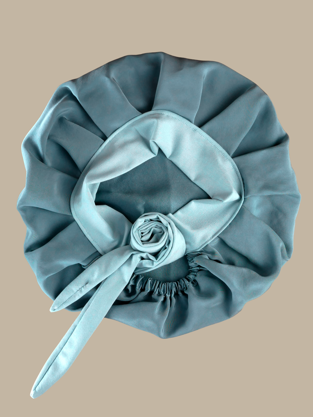 One Layer Seiden-Schlafhaube mit Band aus Ahimsa Seide – 21/40 Momme | SILKZzz