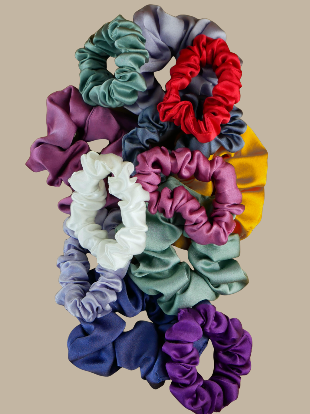 Seiden-Scrunchie aus Ahimsa Seide – 21 Momme, haarschonend & sanft | SILKZzz