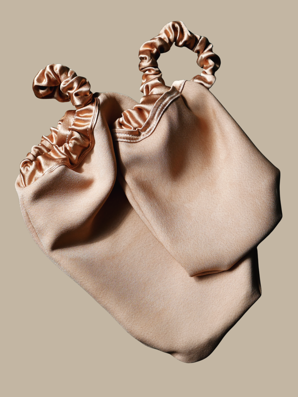 Seiden-Bun für die Nacht aus Ahimsa Seide – 40 Momme mit integriertem Scrunchie | SILKZzz