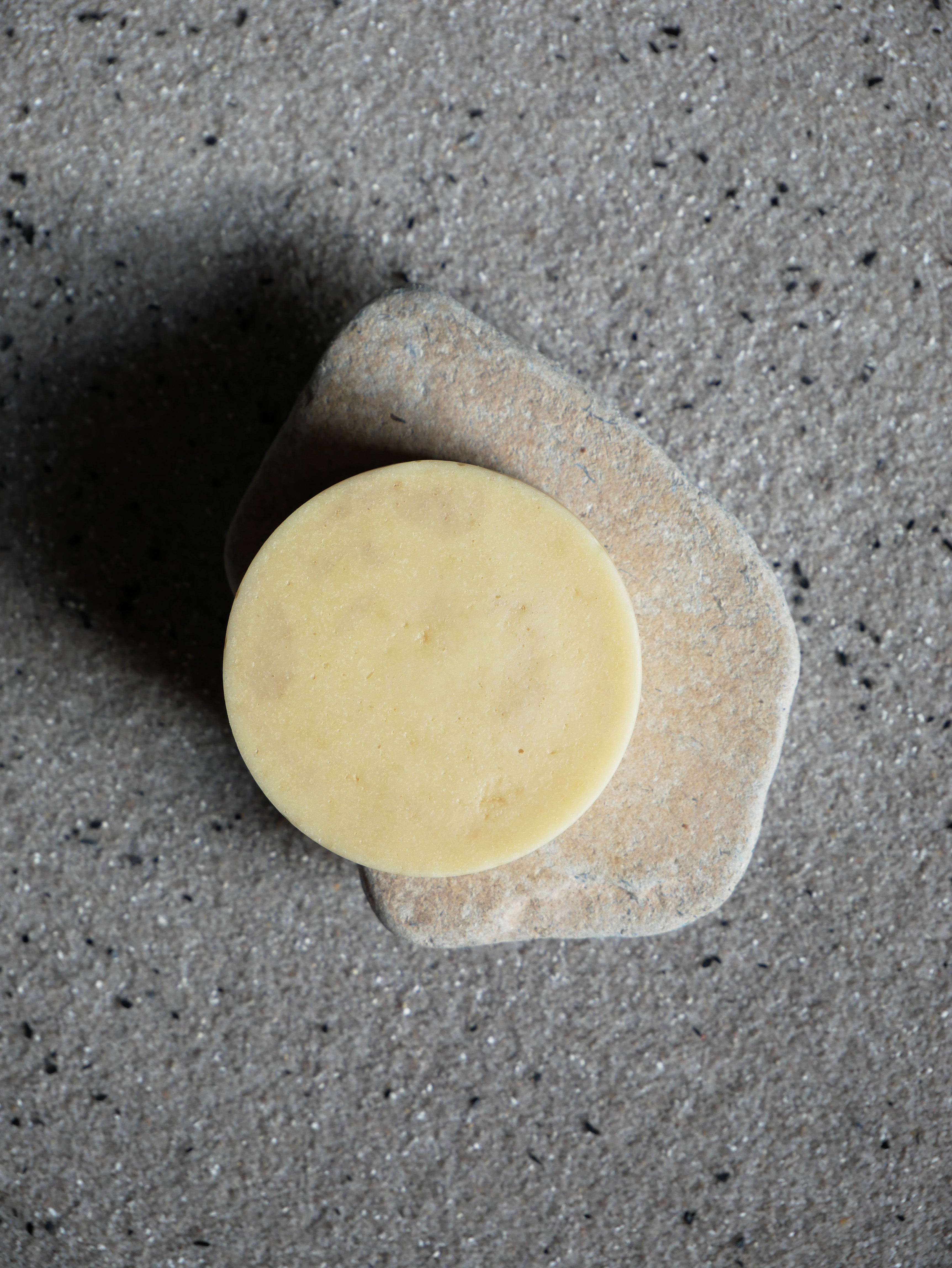 fester-conditioner-feiner-fritz-auf-stein-und-sand