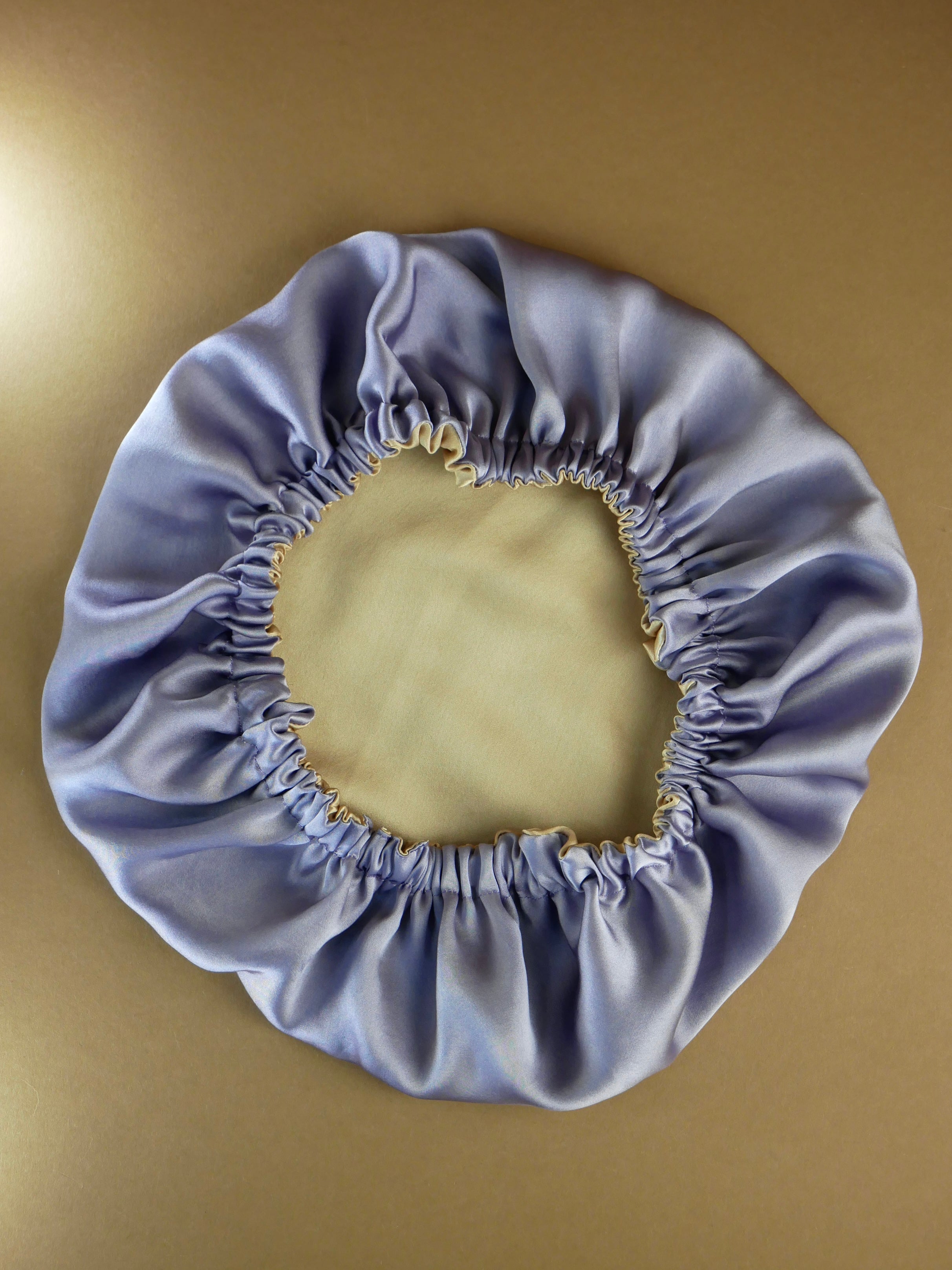 Double Layer Seiden-Schlafhaube aus Ahimsa Seide – wendbar, 16 Momme | SILKZzz