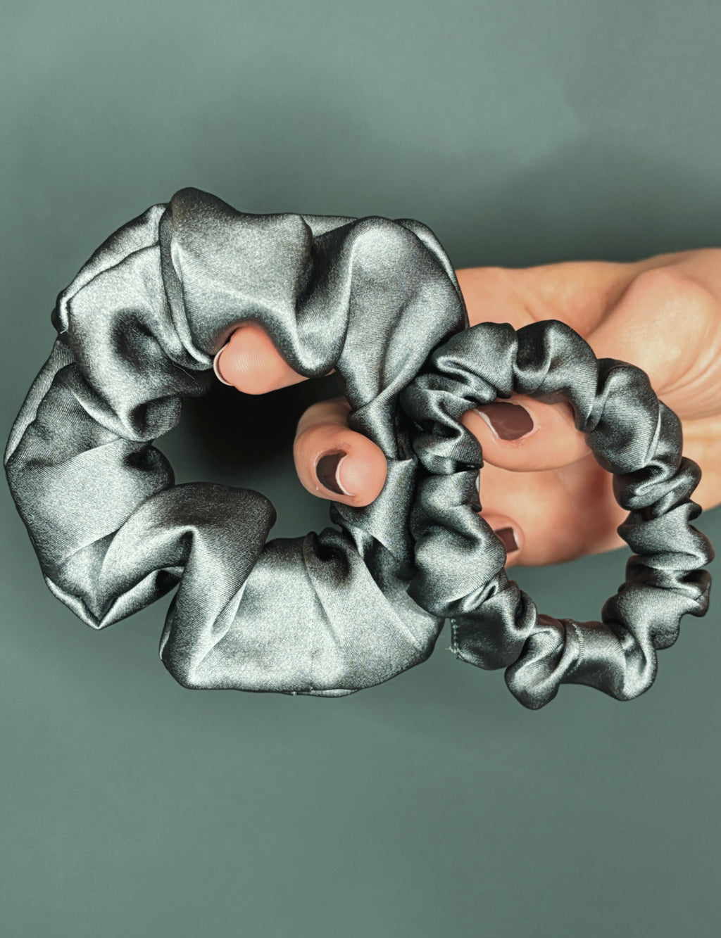 Seiden-Scrunchie aus Ahimsa Seide – 21 Momme, haarschonend & sanft | SILKZzz