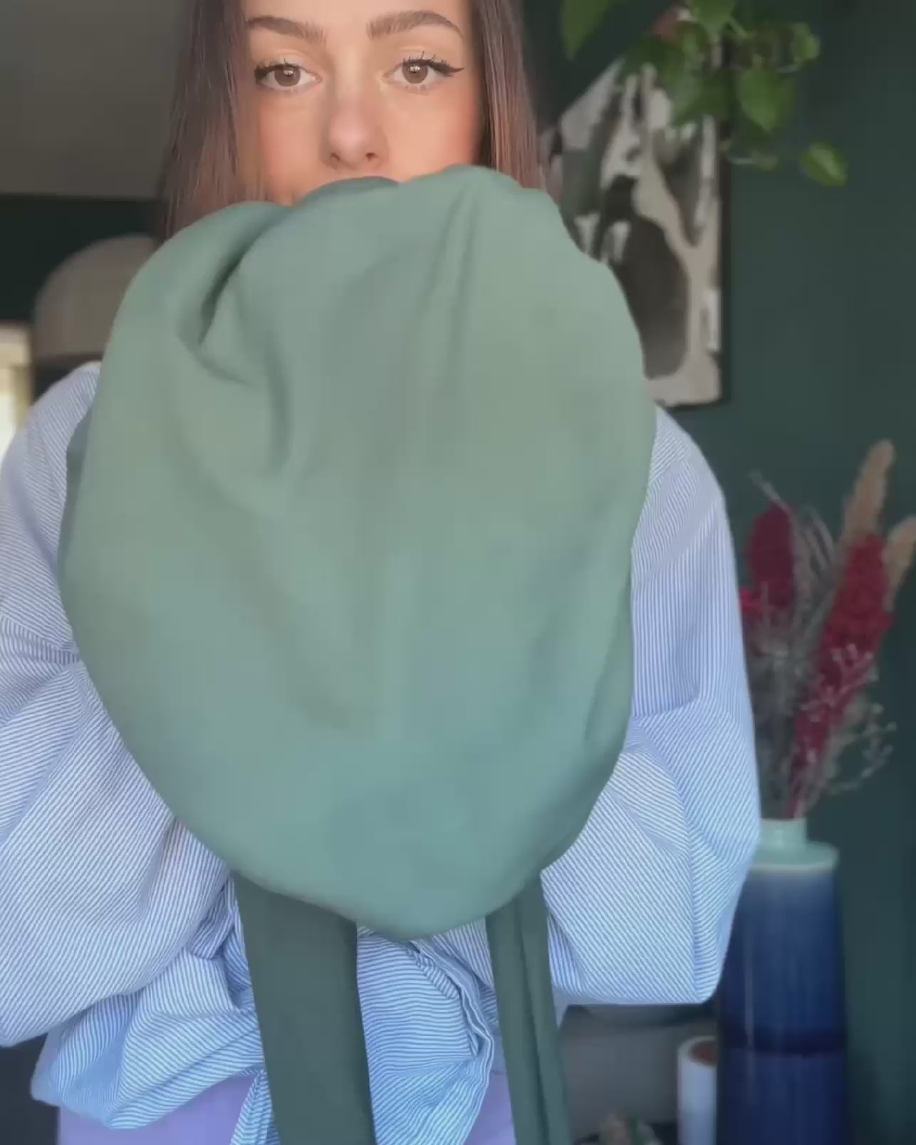 One Layer Seiden-Schlafhaube mit Band aus Ahimsa Seide – 21/40 Momme | SILKZzz